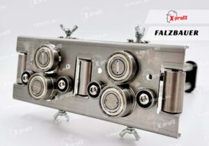 Ручной двойной роликовый листогиб Falzbauer 2B20 (Двойной Bender) фото товара